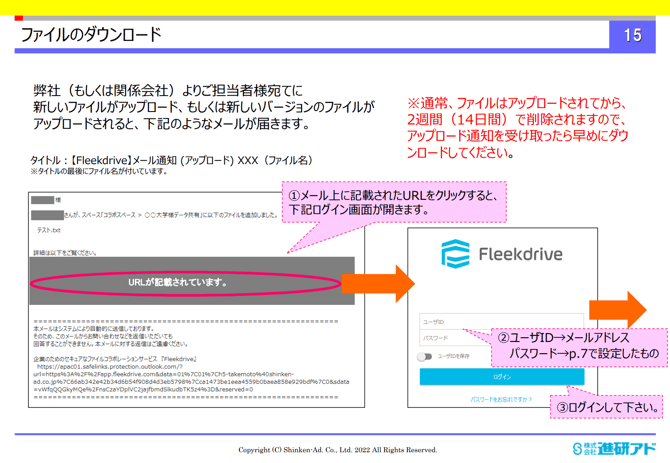 Fleekdriveダウンロード1